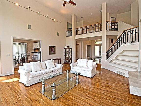 Newer hardwoods in family room.