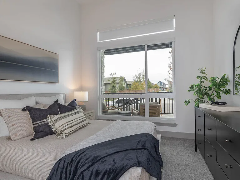 Carpeted Bedroom
