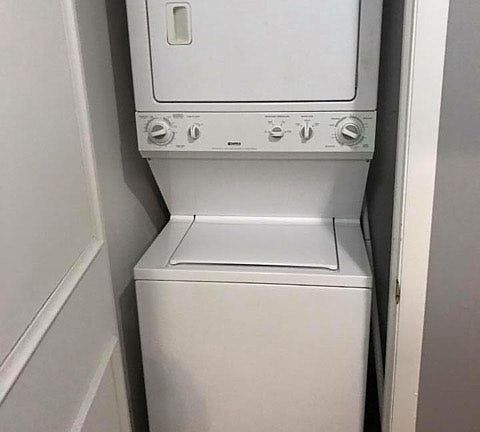 Washer and dryer