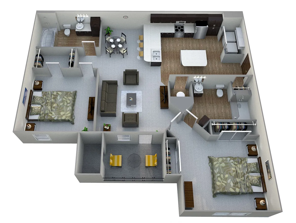 Floor plan B1