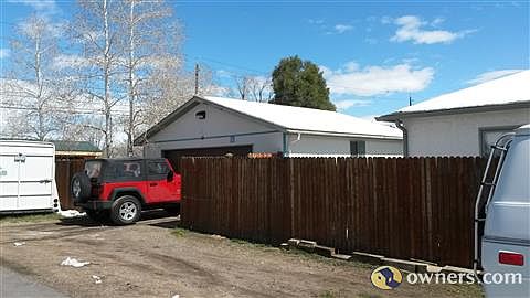 View of side w/ Garage
