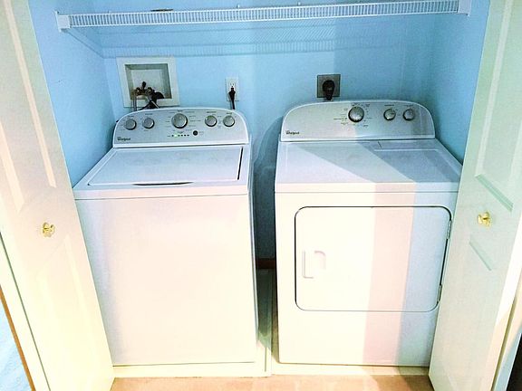 new washer and dryer