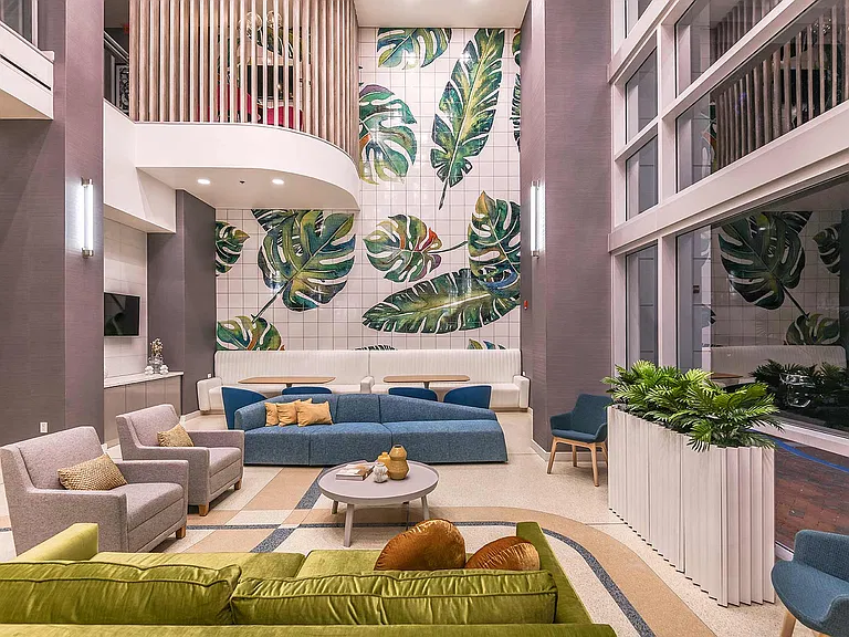 Lobby and Lounge Area