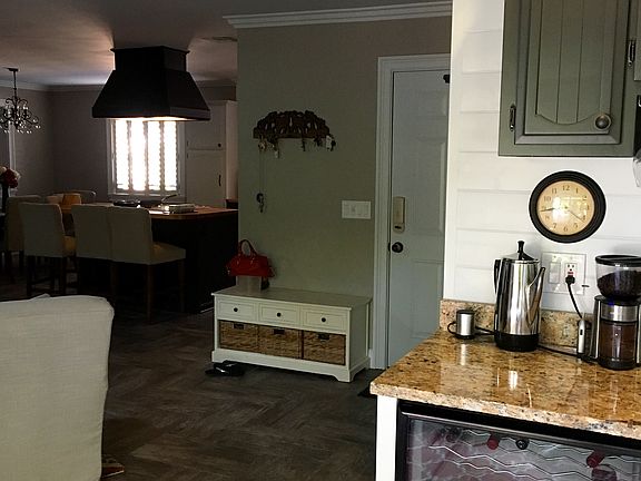 Wet Bar into Kitchen
