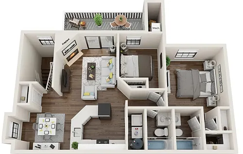 Floor plan B1