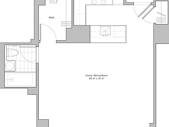 2nd image of 322 W 57th St APT 29P