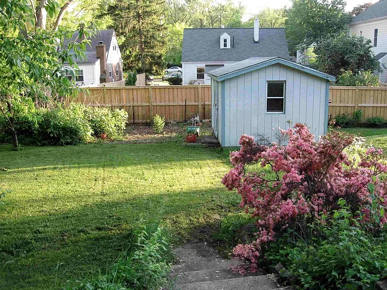 Large custom built tool-shed situated in the large backyard
