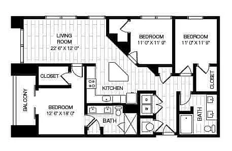 Floor plan C1