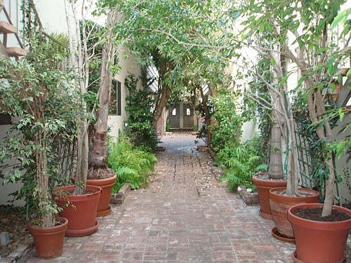 courtyard entry