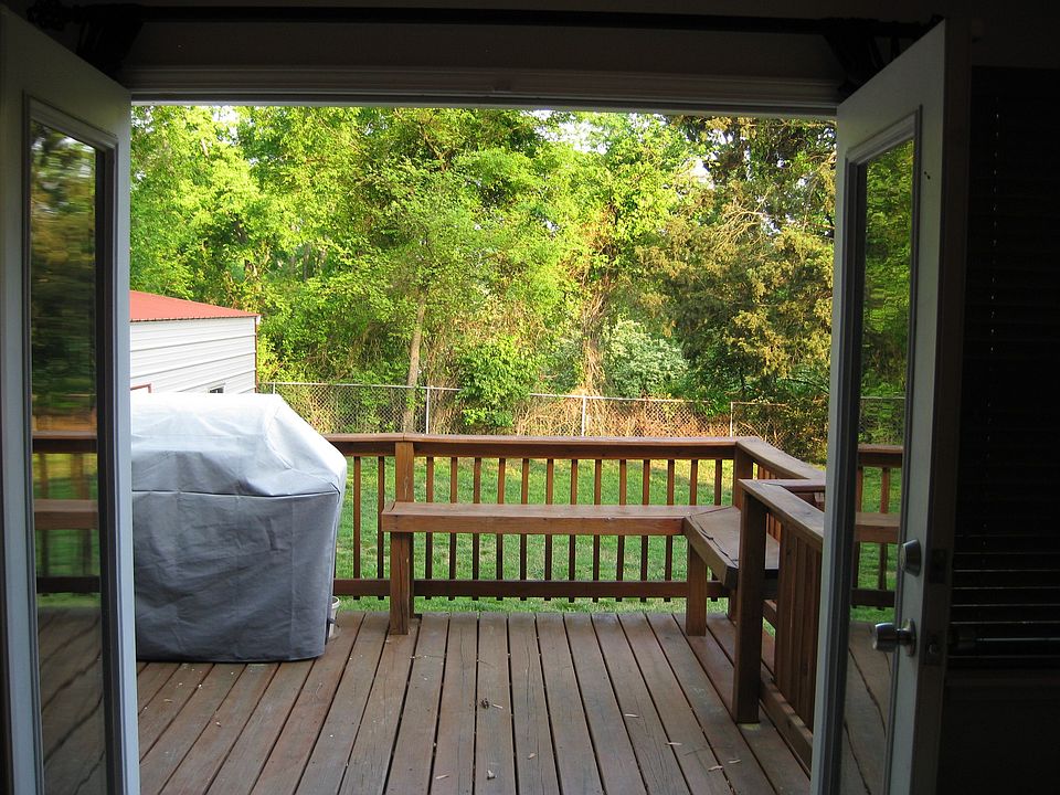 View of Deck and Backyard