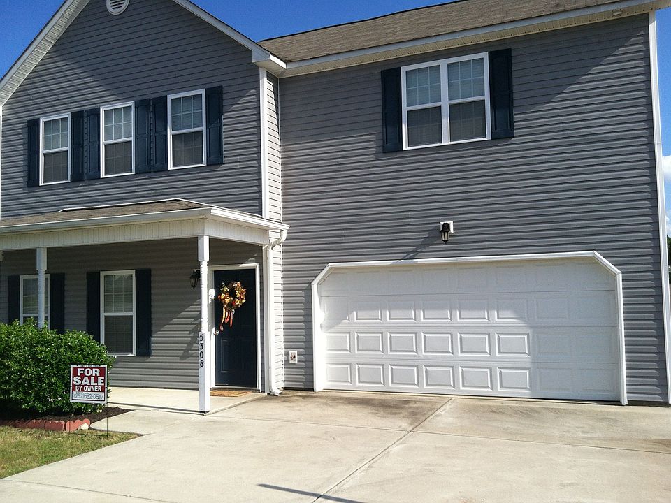 front right of house
