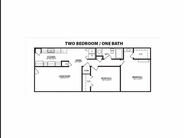 two bdrm 2 bath