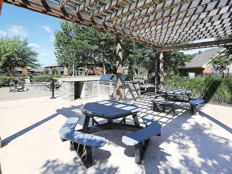 Enjoy Lunch Outside in Our Picnic Area