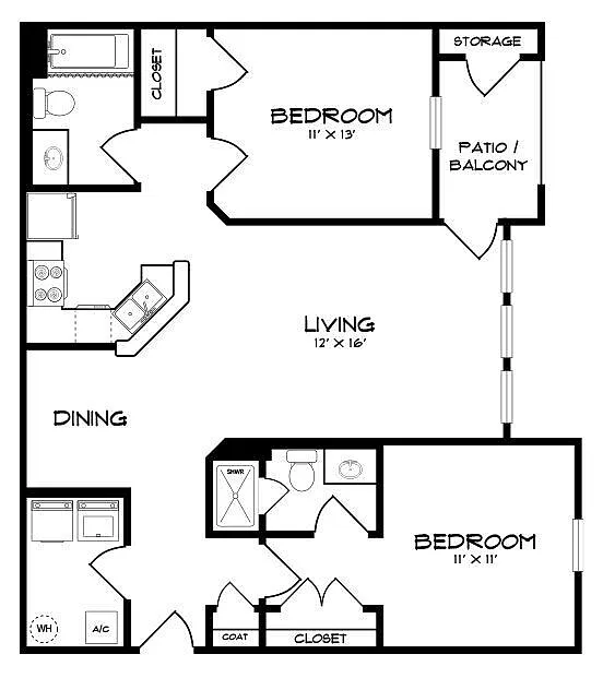 Floor plan B1