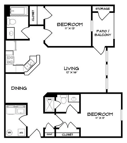 Floor plan B1