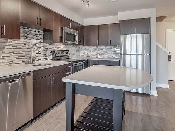 Kitchen with Stainless Steel Appliances