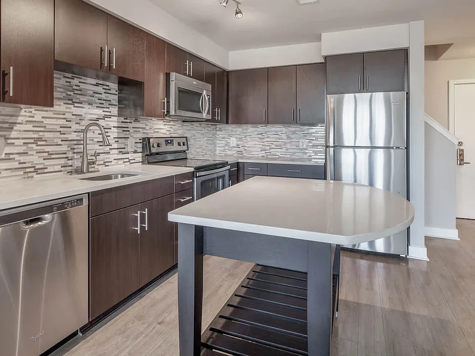 Kitchen with Stainless Steel Appliances