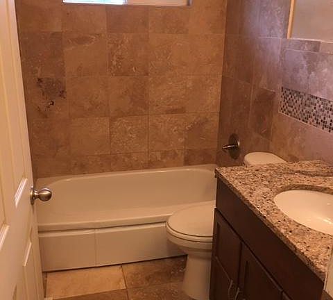 Bathroom renovated in 2014.