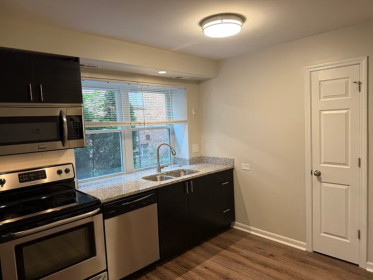 Pantry closet in the kitchen.