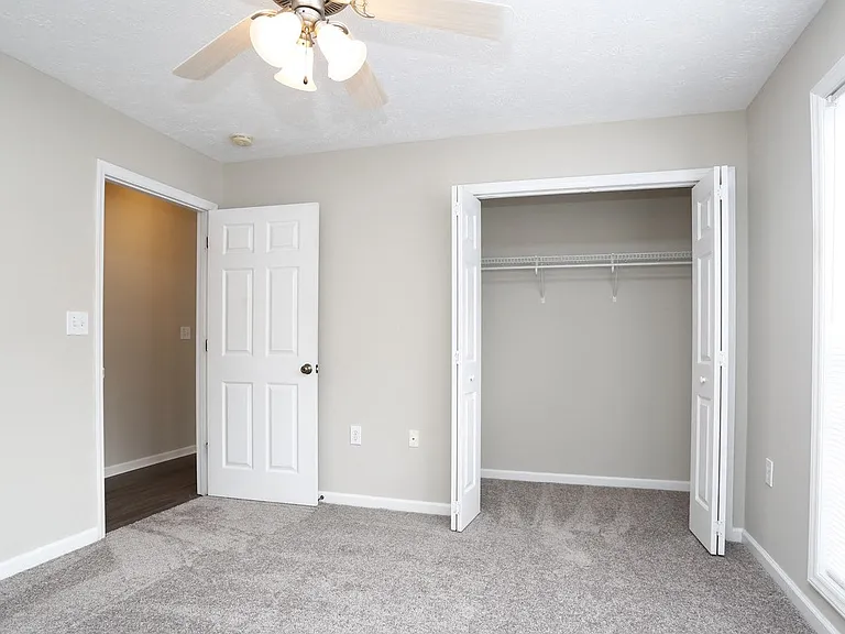 There are spacious closets in the bedrooms at Karen Lake for your convenience