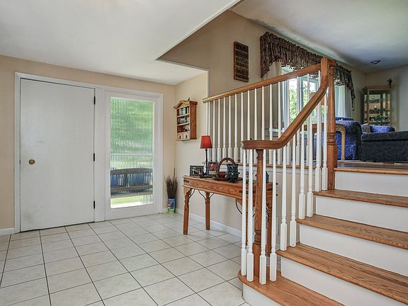 Foyer with Tile Floor