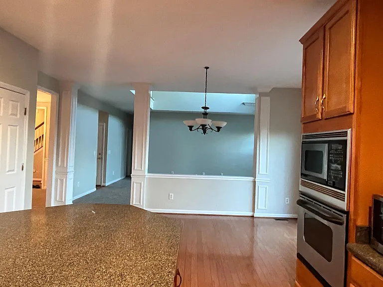 View from kitchen