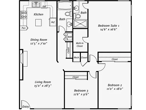 Floor plan C2