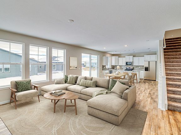 The Pathmaker features an open layout that seamlessly connects the gathering room, cafe, and kitchen