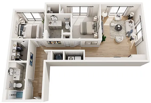 Floor plan 2E