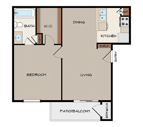 Floor plan The Bartlett
