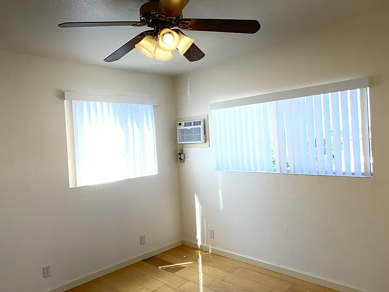 Bedroom, Ceiling Fan and A/C