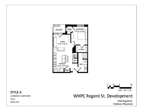 Floor plan Style A
