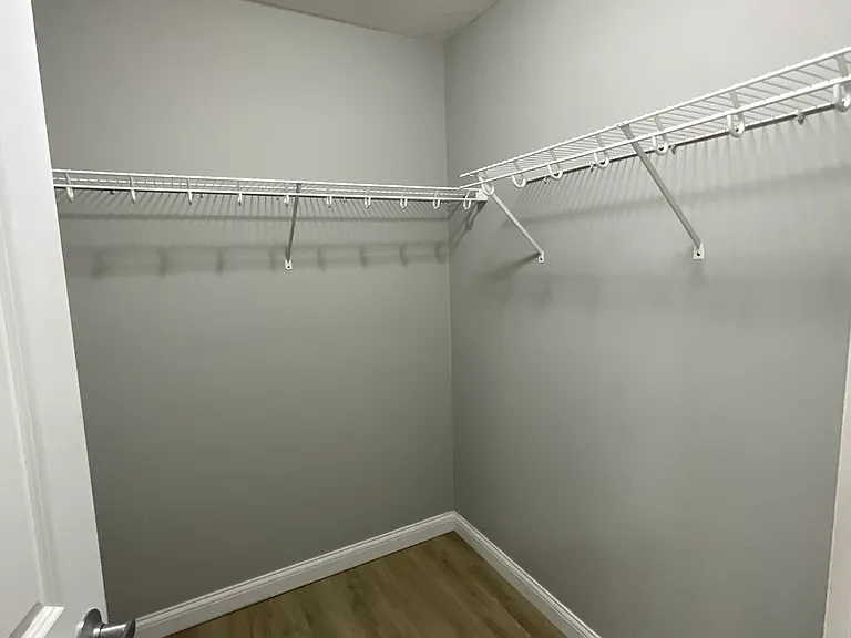 Master walk-in closet