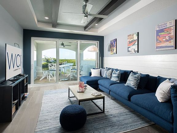 Centrally located on the second floor, this loft is another shared living space perfect for hosting