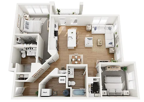 Floor plan B8