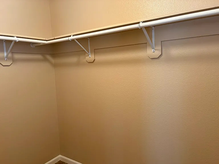 Primary walk in closet