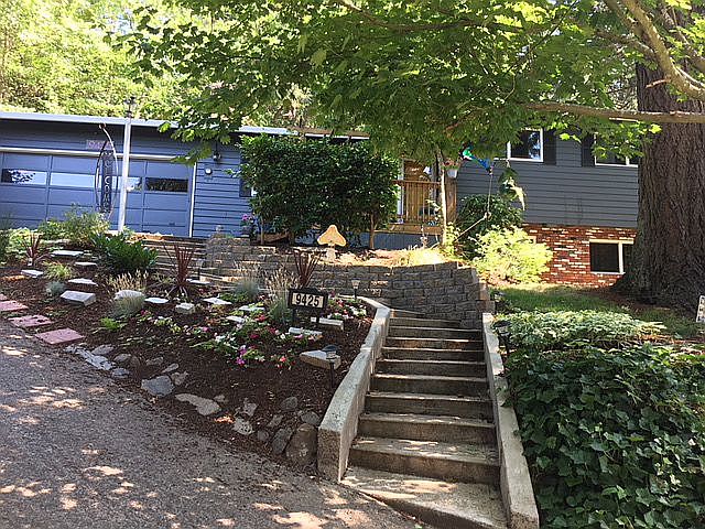 Front of the house