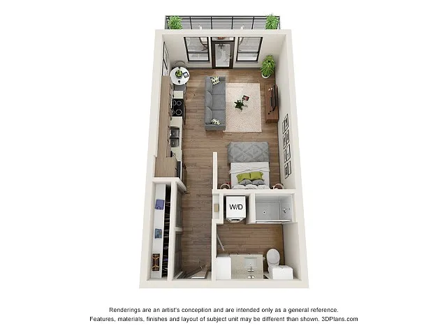 Floor plan Patterson-A1a.1