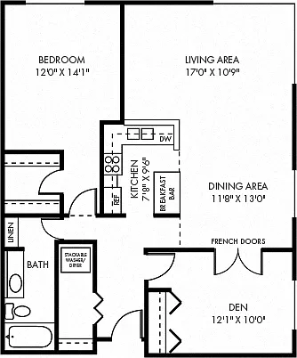 Floor plan The Hamline