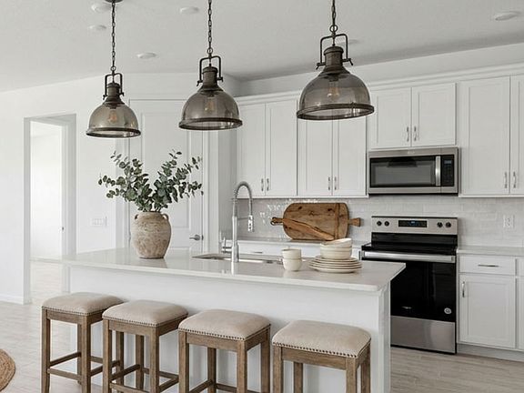 Kitchen Virtually staged for illustrative purposes