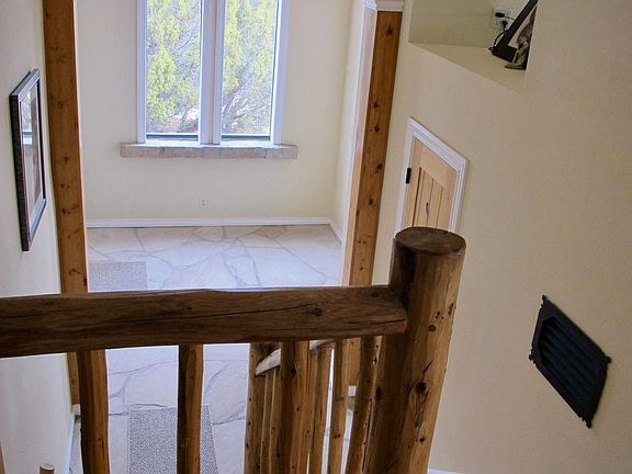 Main entry leading to upper & lower levels