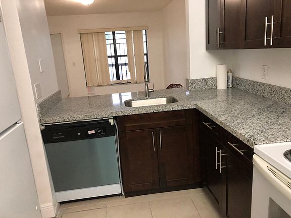 Kitchen and Living Room View