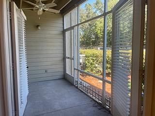 Porch access from Living Room.
Access to parking from porch