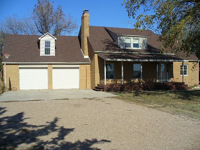Front view of the home
