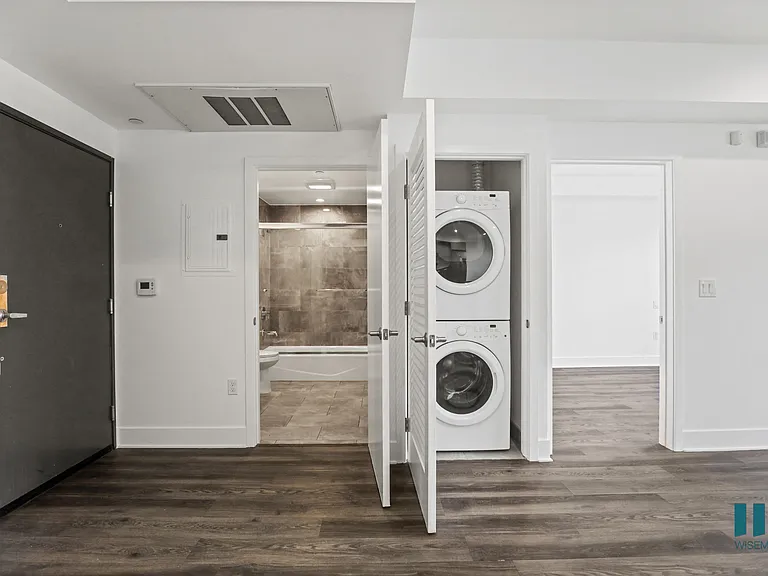 Front Entrance, Hall Bathroom, and In-Suite Washer & Dryer
