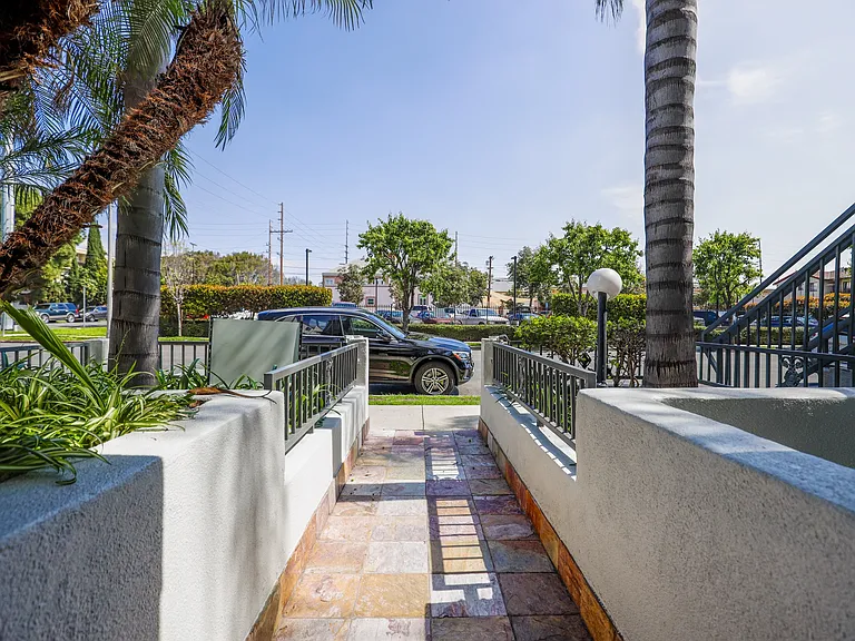 Walkway to Street at Stoner Ave