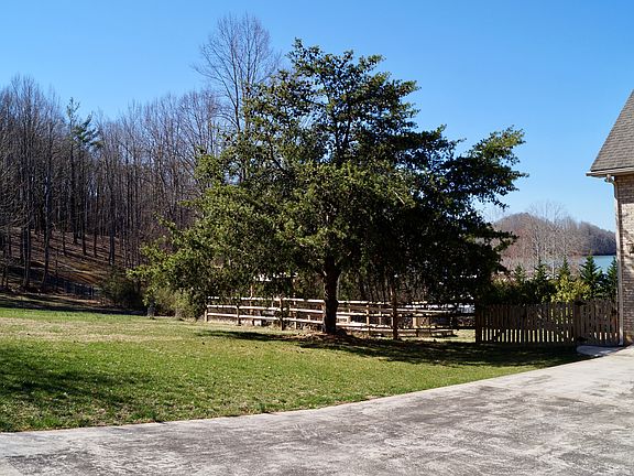 Lake view from front yard