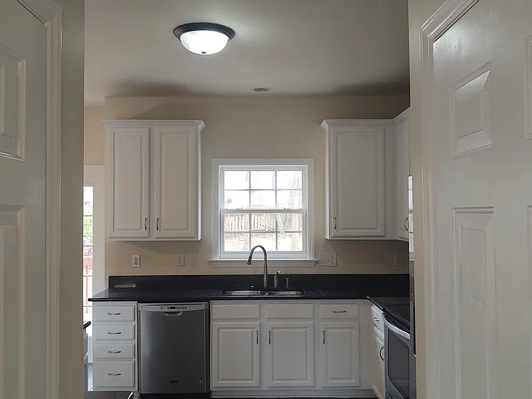 Kitchen viewed from the dining room