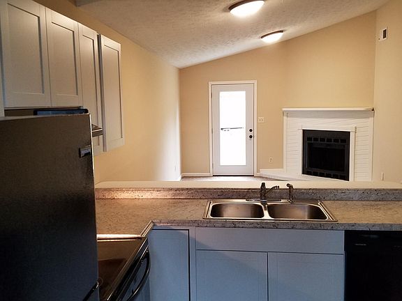 Open Floor Plan with working fireplace