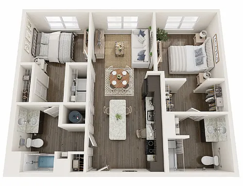 Floor plan B3 50